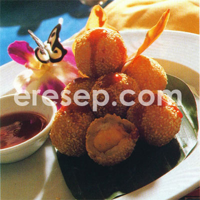 Pisang Goreng Wijen Pisang Goreng Wijen