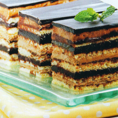 Puding Lapis Saus Vanili Puding Lapis Saus Vanili
