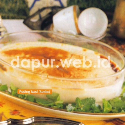 Puding Nasi (Sutlac) Turki