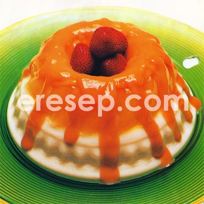 Puding Tahu Saus Nanas