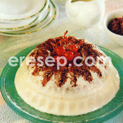 Puding Tapai Saus Lempok Puding Tapai Saus Lempok