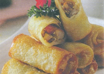 Lumpia Rebung Cabai Kering