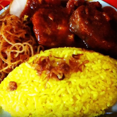 Nasi Kuning Ala India