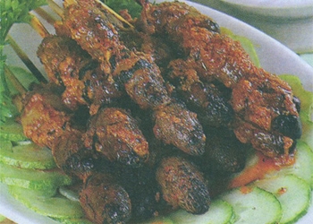 Sate Jantung Bumbu Gulai