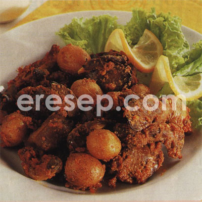 Rendang Jeroan Ayam Rendang Jeroan Ayam