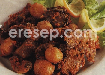 Rendang Jeroan Ayam