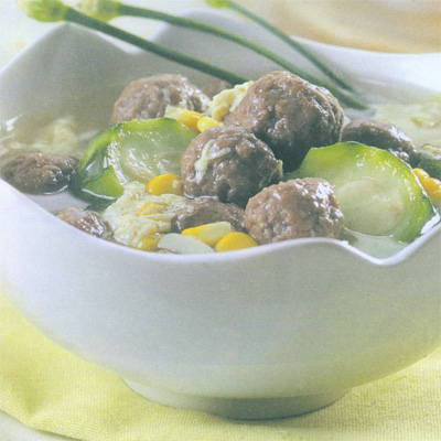 Sayur Oyong Bola Daging Sayur Oyong Bola Daging