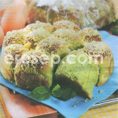 Roti Pandan Kentang Roti Pandan Kentang
