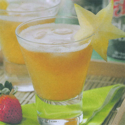 Jus Nanas Belimbing Madu Bersoda Jus Nanas Belimbing Madu Bersoda