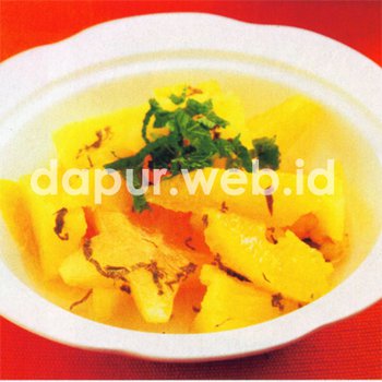 Salad Kuning Saus Mint