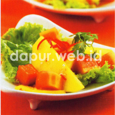 Salad Mangga Saus Ebi Salad Mangga Saus Ebi