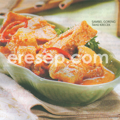 Sambal Goreng Tahu Krecek Sambal Goreng Tahu Krecek