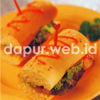 Sandwich Kakap Panggang Sandwich Kakap Panggang
