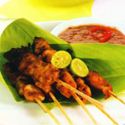 Sate Ayam Saus Petis Sate Ayam Saus Petis