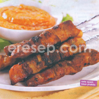 Sate Ayam Saus Praktis Sate Ayam Saus Praktis