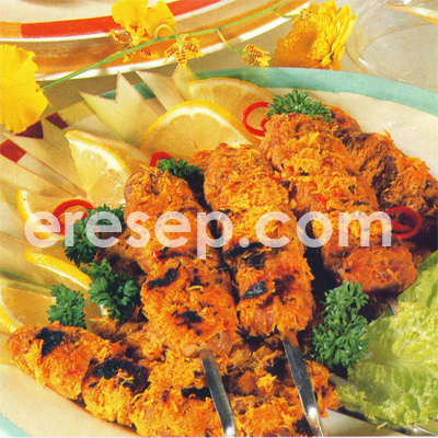 Satai Daging Bumbu Kelapa Satai Daging Bumbu Kelapa