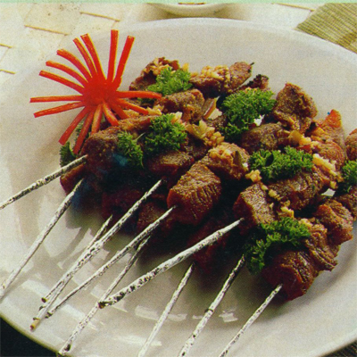 Sate Kambing Sambal Cuka Sate Kambing Sambal Cuka