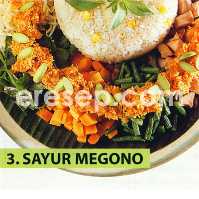 Sayur Megono Sayur Megono