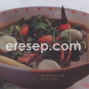 Sayur Kangkung Telur Puyuh