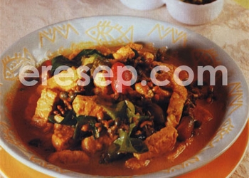 Sayur Tempe Bunga Melinjo