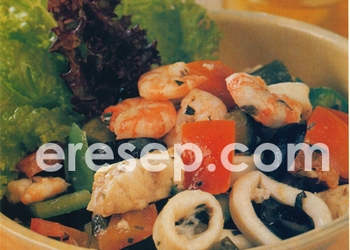 Salpicon De Marisco (Seafood Salad Minyak Zaitun)