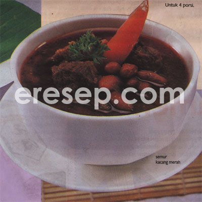 Semur Kacang Merah Semur Kacang Merah