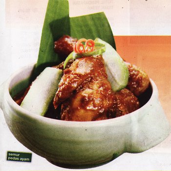 Semur Pedas Ayam