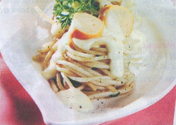 Spageti Saus Sosis Keju