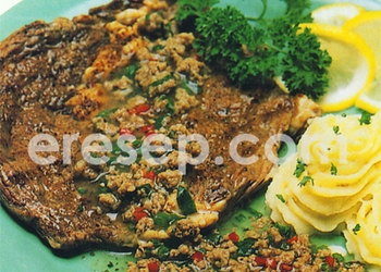 Steak Daging Saus Mint