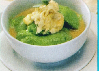 Bubur Sumsum Saus Durian