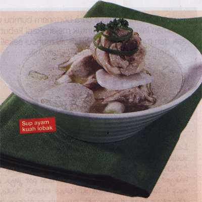 Sup Ayam Kuah Lobak Sup Ayam Kuah Lobak
