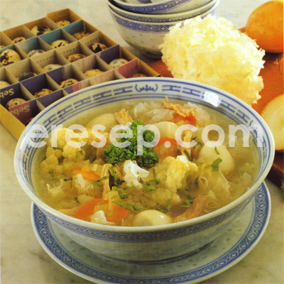 Sup Jamur Putih Sup Jamur Putih