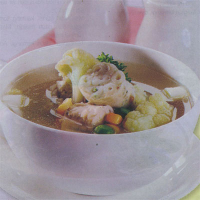 Sup Rolade Makaroni Sup Rolade Makaroni