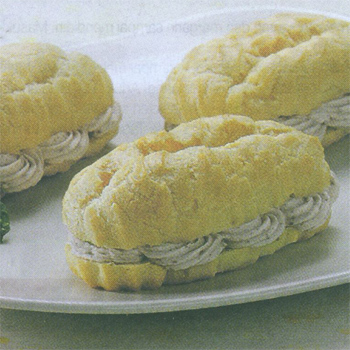 Eclair Kacang Merah Eclair Kacang Merah