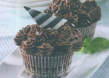 Cup Cake Pisang Cokelat