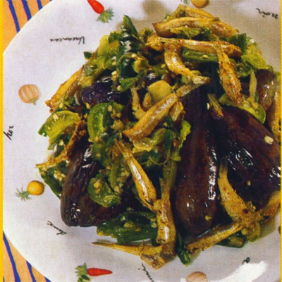 Terung Goreng Lada Hijau Terung Goreng Lada Hijau