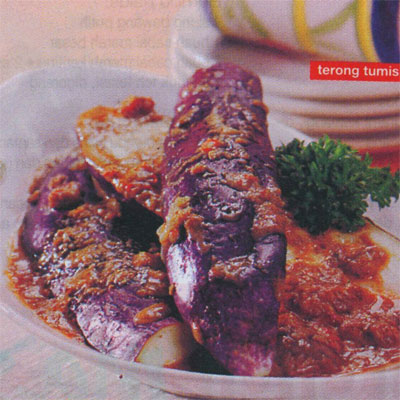 Terung Tumis Kacang Terung Tumis Kacang