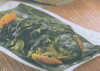 Pepes Ikan Daun Singkong