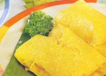 Timbel Nasi Ketan Kuning