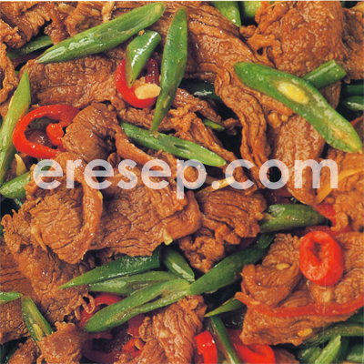 Tumis Buncis Daging Sapi Tumis Buncis Daging Sapi
