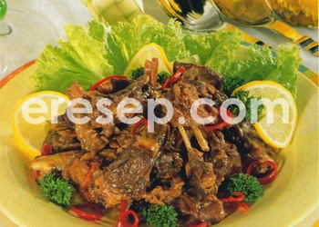 Tumis Iga Kambing