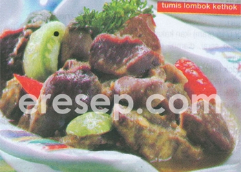 Tumis Lombok Kethok