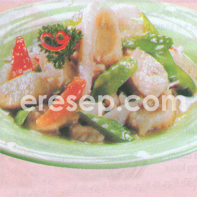 Tumis Otak-Otak Jamur Tiram Tumis Otak-Otak Jamur Tiram