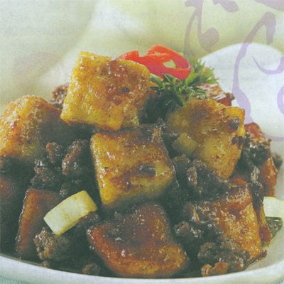 Tumis Tahu Daging Giling