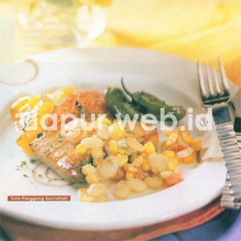 Tuna Panggang Succotash