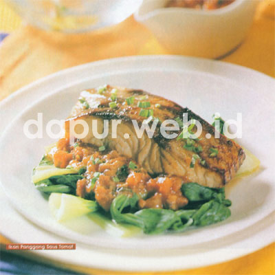 Ikan Panggang Saus Tomat Ikan Panggang Saus Tomat