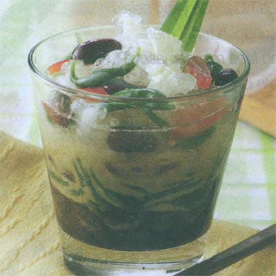 Es Cendol Sari Kacang Merah Es Cendol Sari Kacang Merah