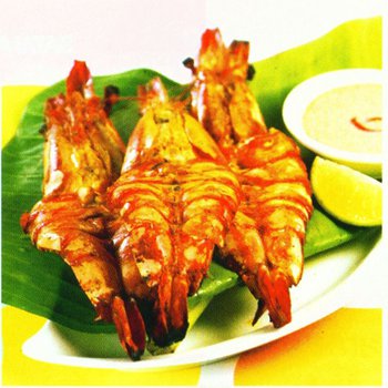 Udang Bakar Bumbu Makasar