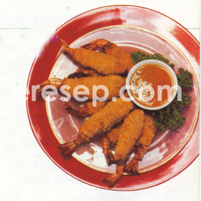 Udang Balut Saus Jeruk Udang Balut Saus Jeruk