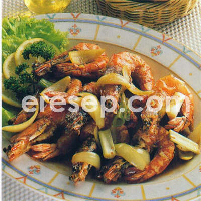 Udang Goreng Mentega Udang Goreng Mentega